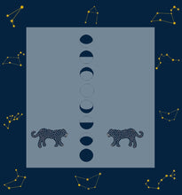 Load image into Gallery viewer, Moon Phase Embroidered Blanket – Limited Edition