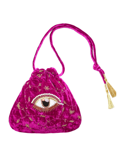 "Imagine Pouch" Fuscia — La Fleury