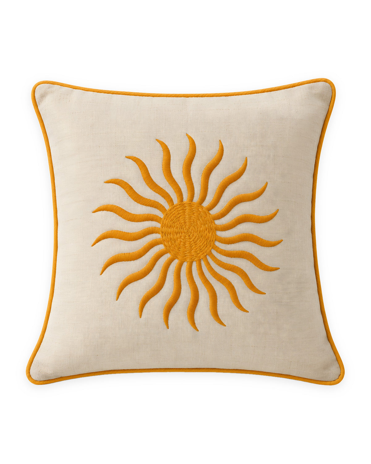 Soleil Cushion Yellow — La Fleury